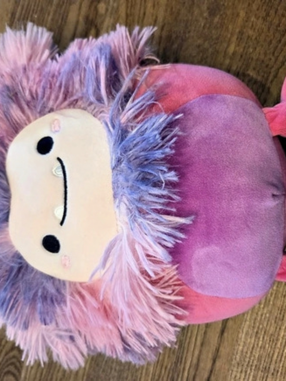 Squishmallows Mont the Monster Pink & Purple Plush Toy